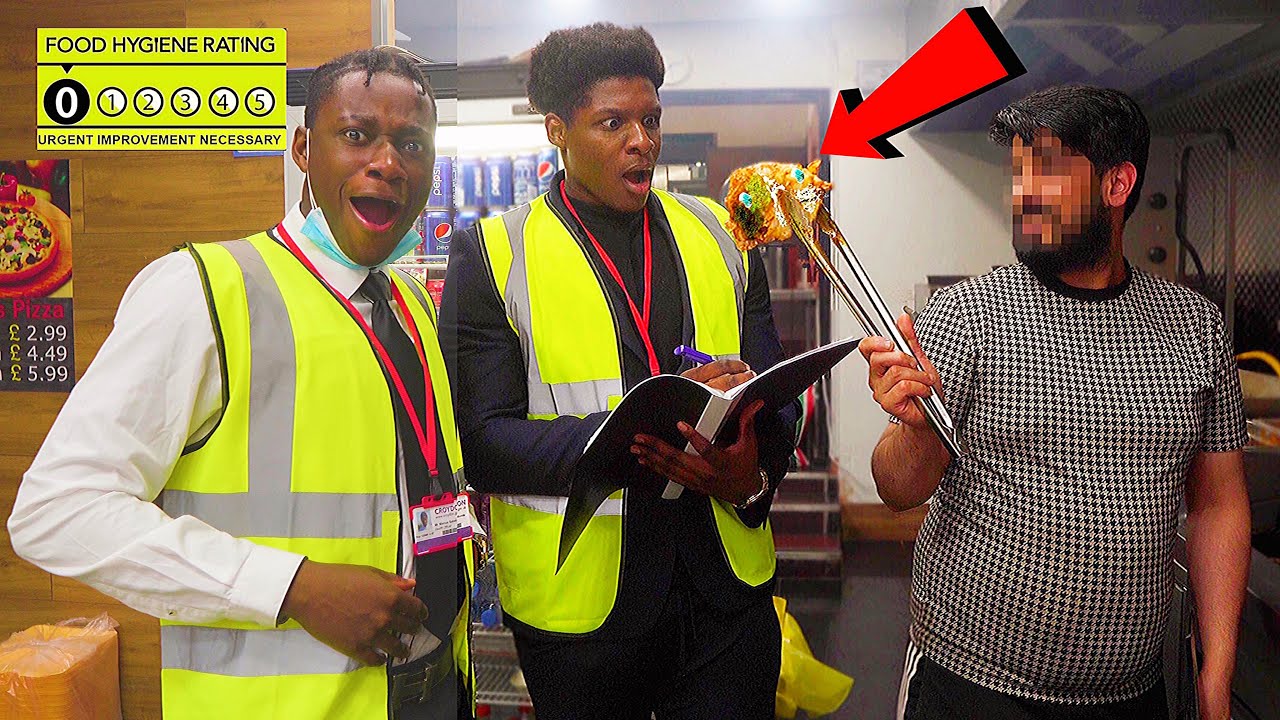 Fake Health Inspector Prank At WORST Rated Restaurant In My City *we got free food*
