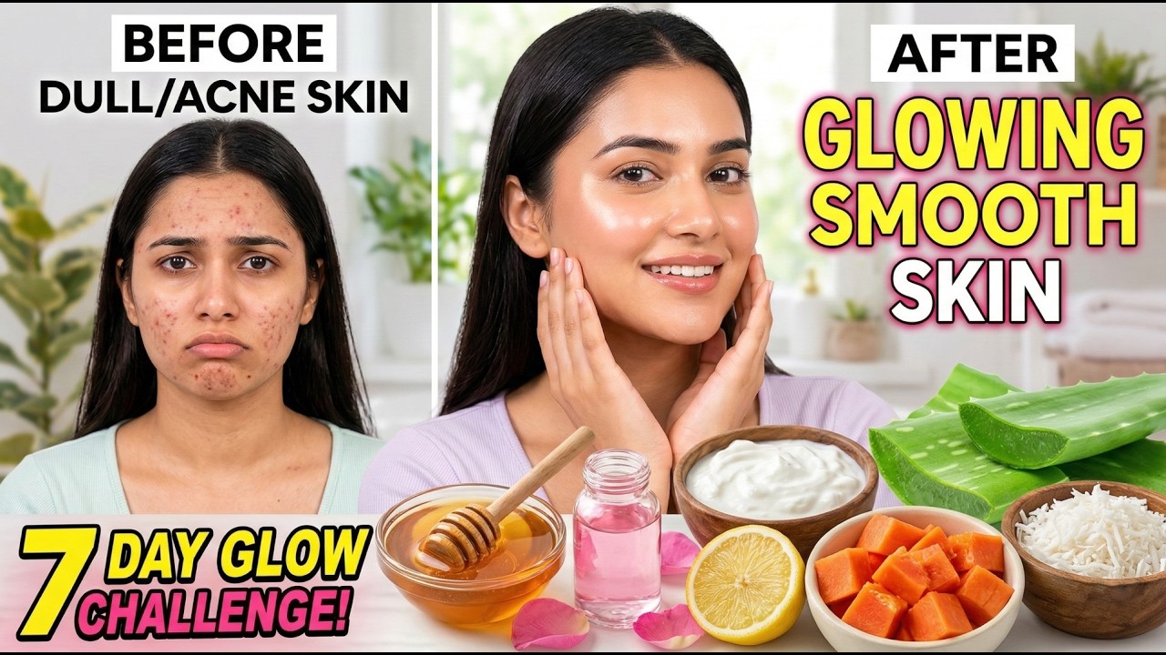 Just 10 Minutes! This Simple Kitchen Face Pack Gives Instant Glow & Tightens Pores
