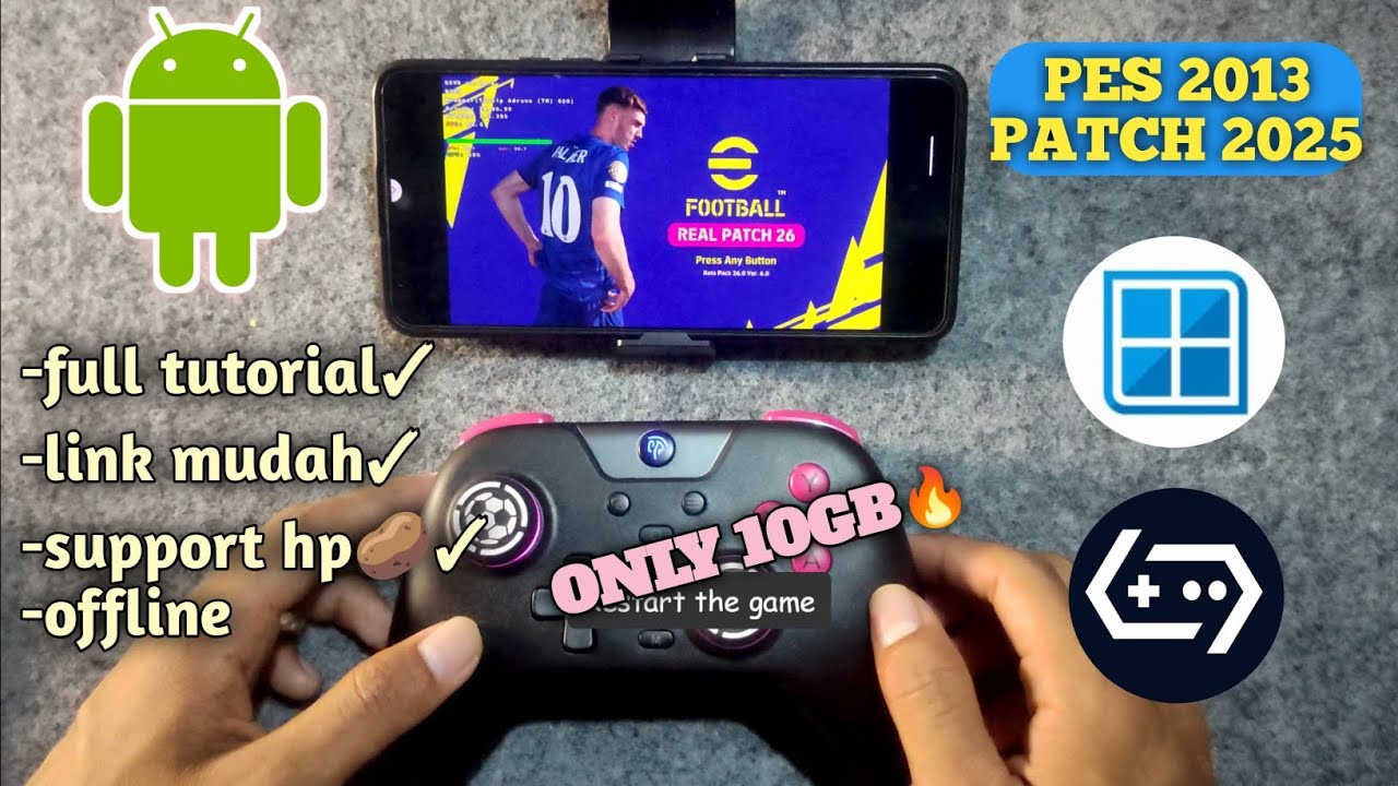 HOW TO INSTALL REAL PATCH 26 PES 2013 ON THE LATEST WINLATOR ANDROID 2025