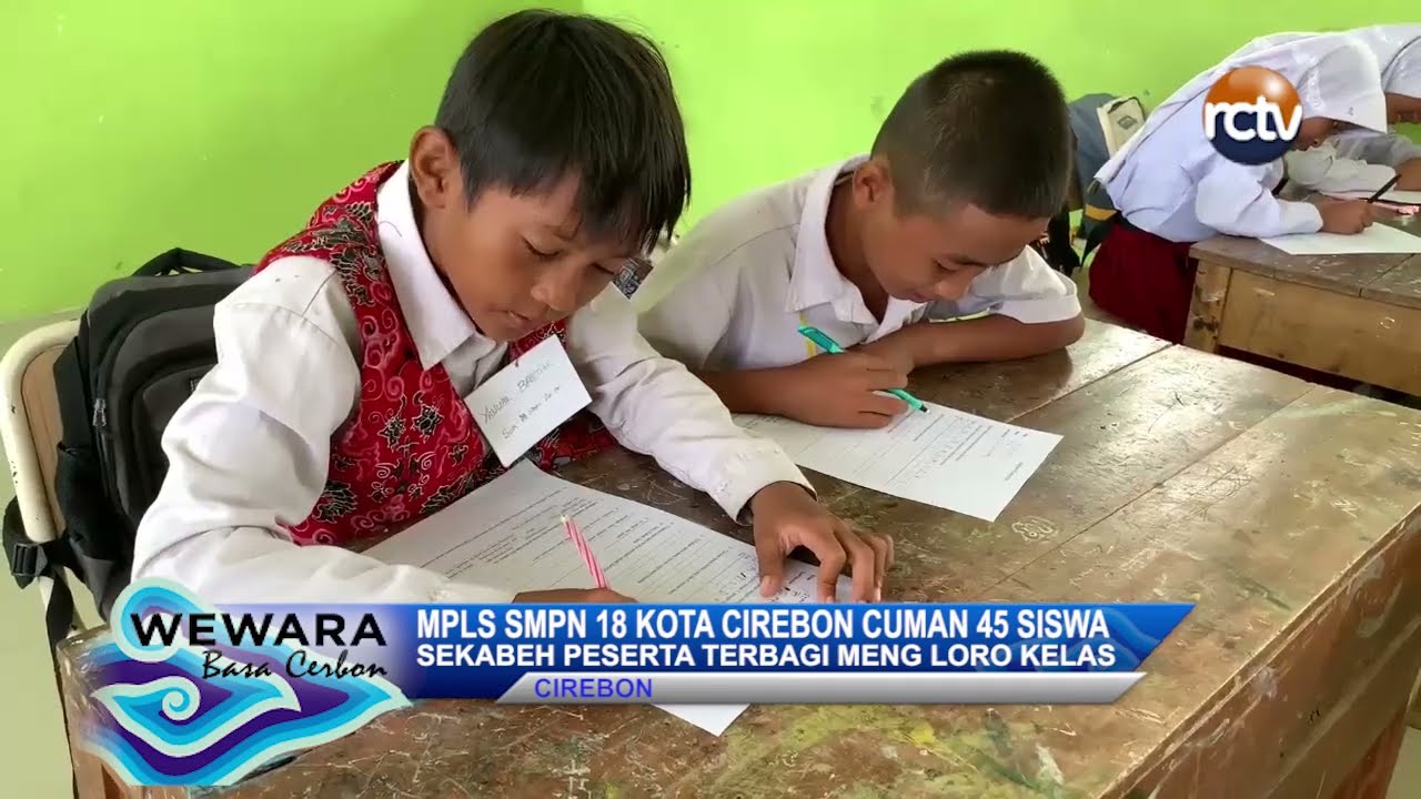 MPLS SMPN 18 KOTA CIREBON CUMAN 45 SISWA
