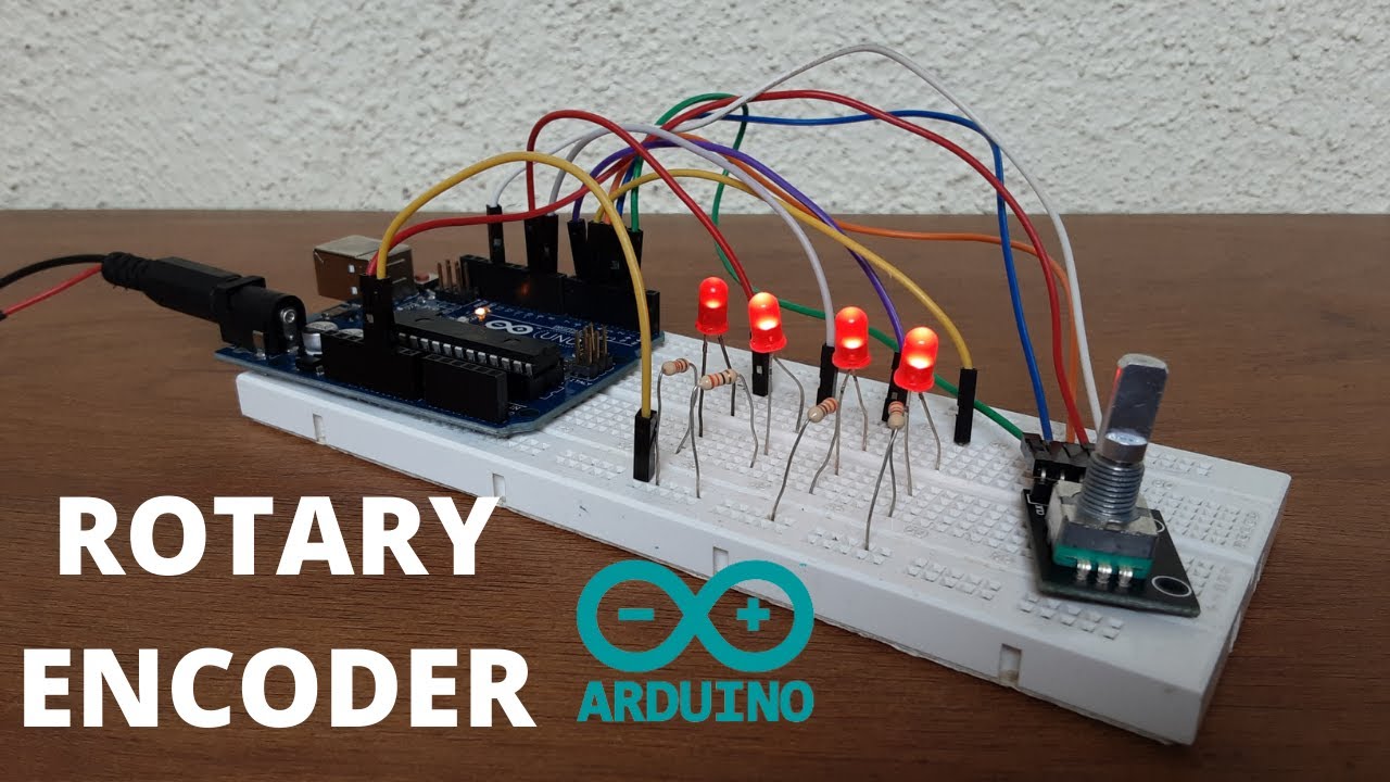 How to control LED brightness with Rotary Encoder and Arduino