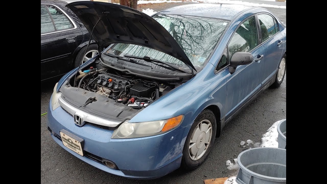 2008 Honda Civic, No Start....Check your grounds !!! .