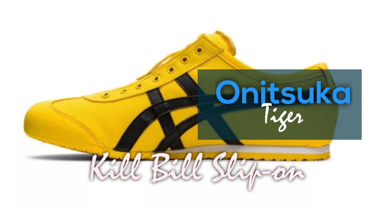 Onitsuka Tiger Mexico 66 Kill Bill yellow colorway mall pullout shoes fake vs legit