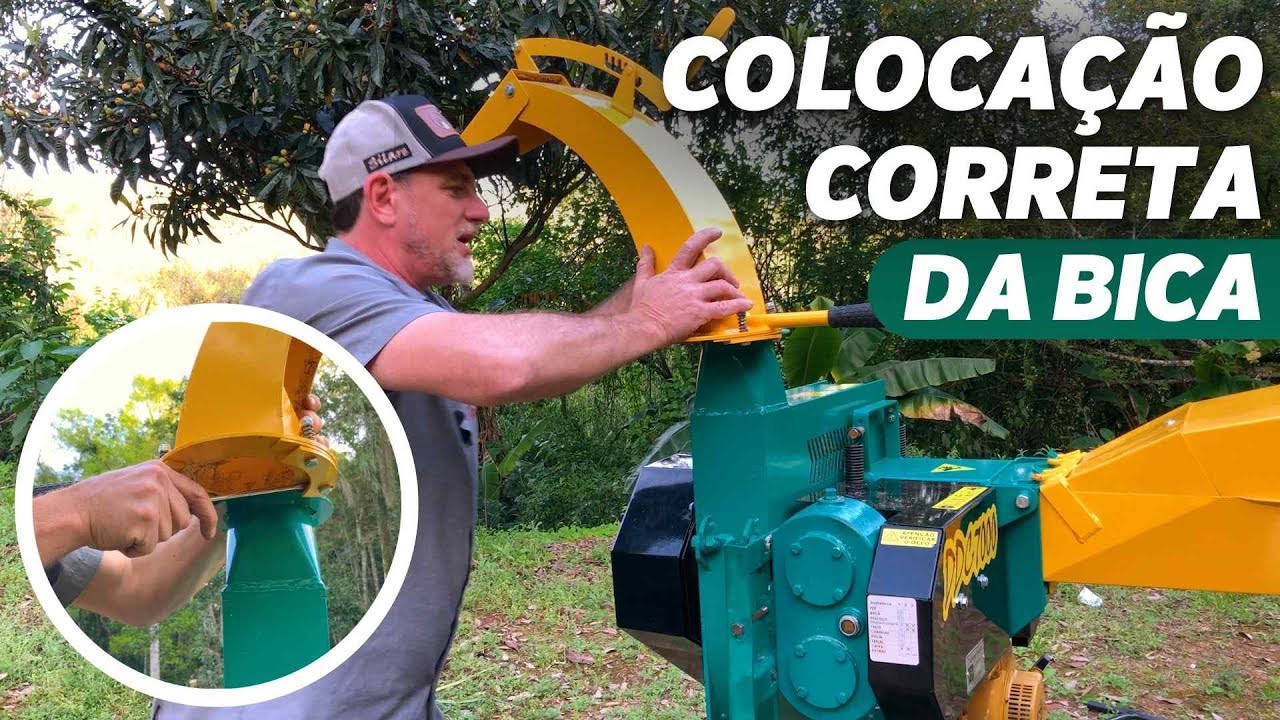 ENSILADEIRA: como colocar as bicas