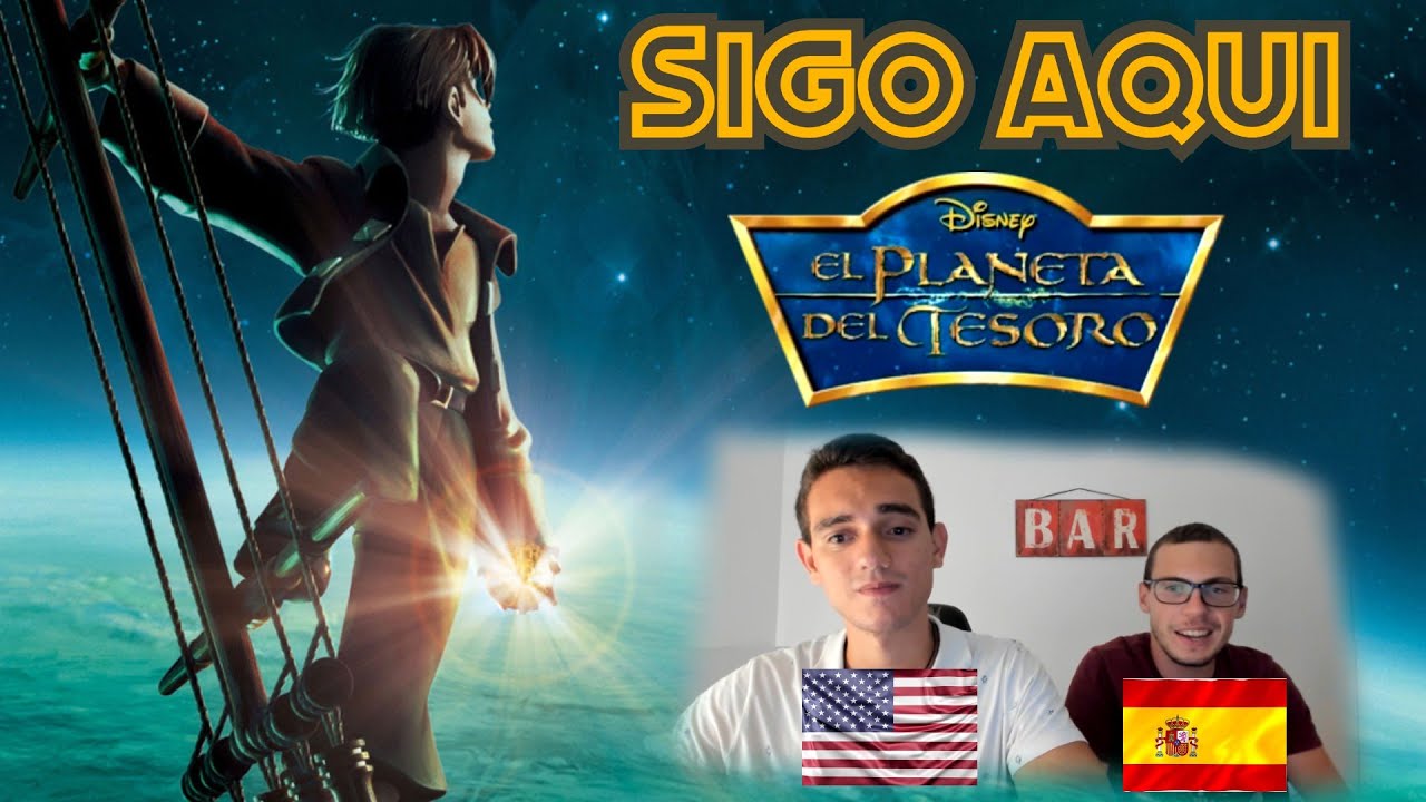 LATINO Y ESPAÑOL REACCIONAN A SIGO AQUÍ | EL PLANETA DEL TESORO | DOBLAJE LATINO VS INGLÉS |