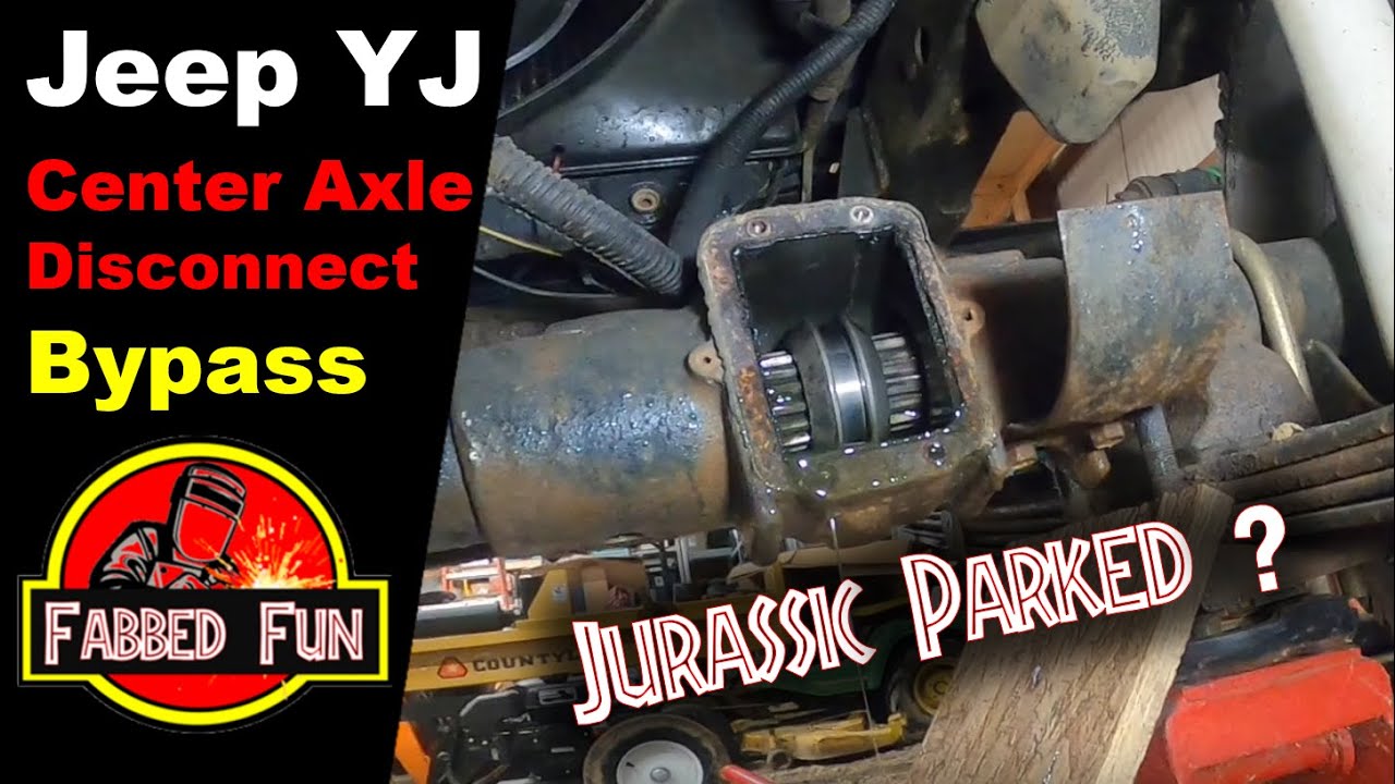 Jeep YJ Center Axle Disconnect (CAD) Delete/Bypass