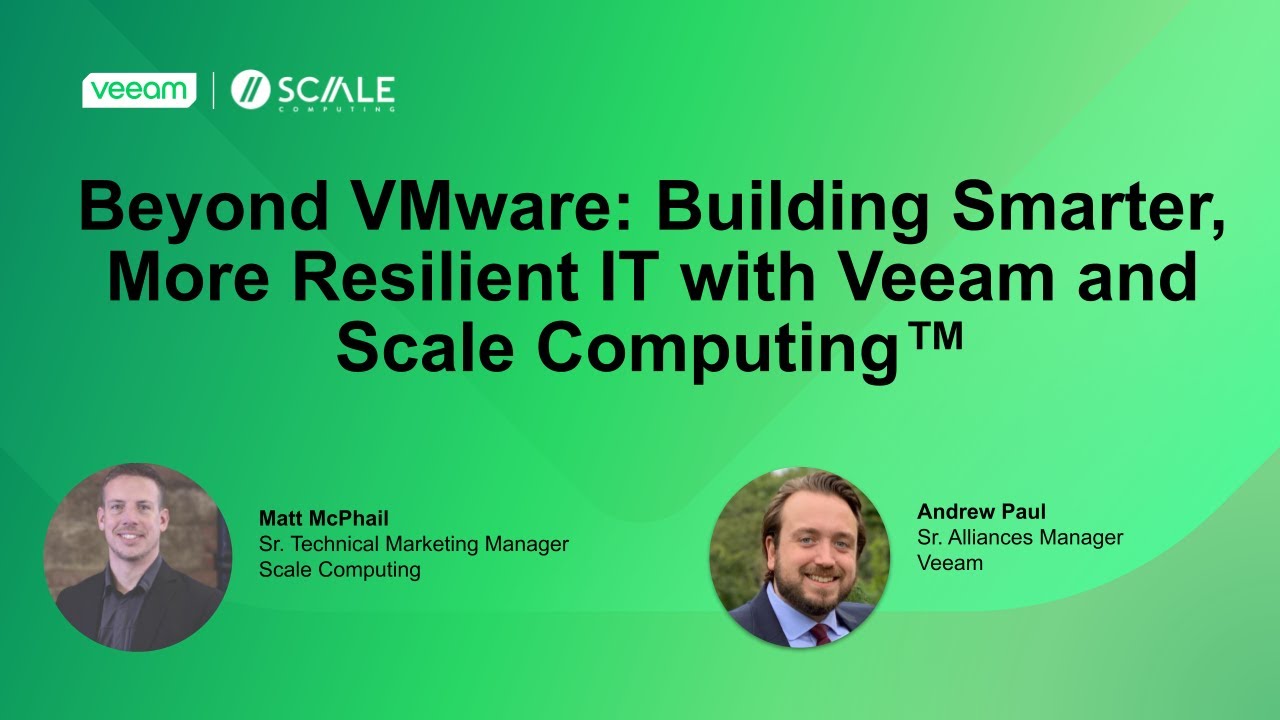 За пределами VMware: создание более интеллектуальных и отказоустойчивых ИТ-решений с помощью Veea...