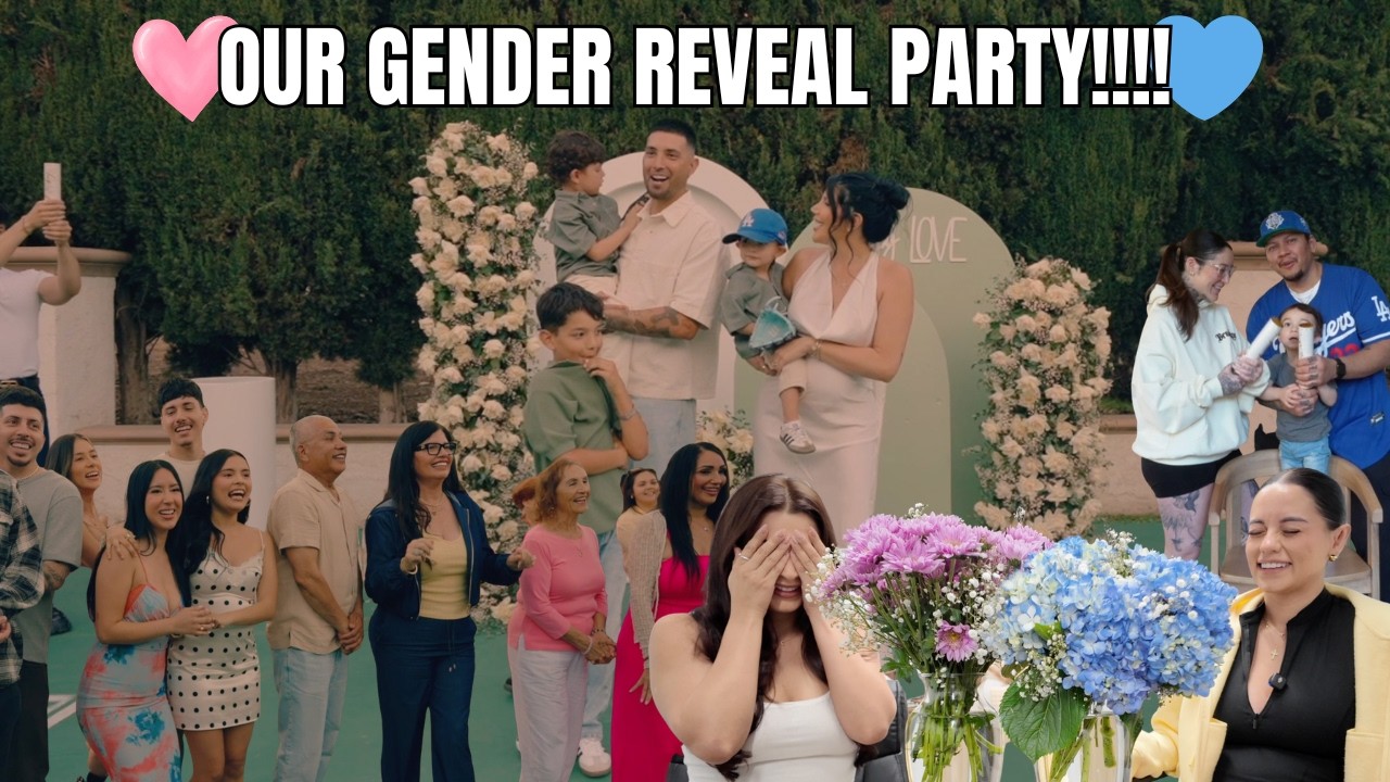 OUR GENDER REVEAL PARTY!!!
