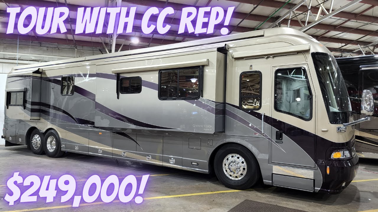 Pristine Country Coach Magna Galileo For Sale $249,000!