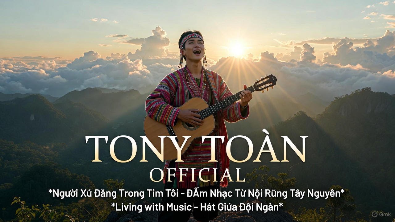🎸 Người Xơ Đăng Trong Tim Tôi – Tony Toàn | Rock Ballad Tây Nguyên đầy cảm xúc 🌄