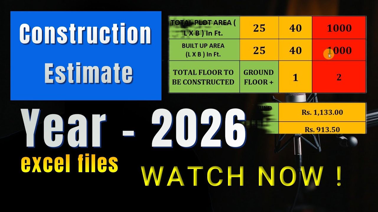 Construction cost of 1000 sq ft house in 2026 Patna | 1000 sqft ka ghar banane ka kharch 2026