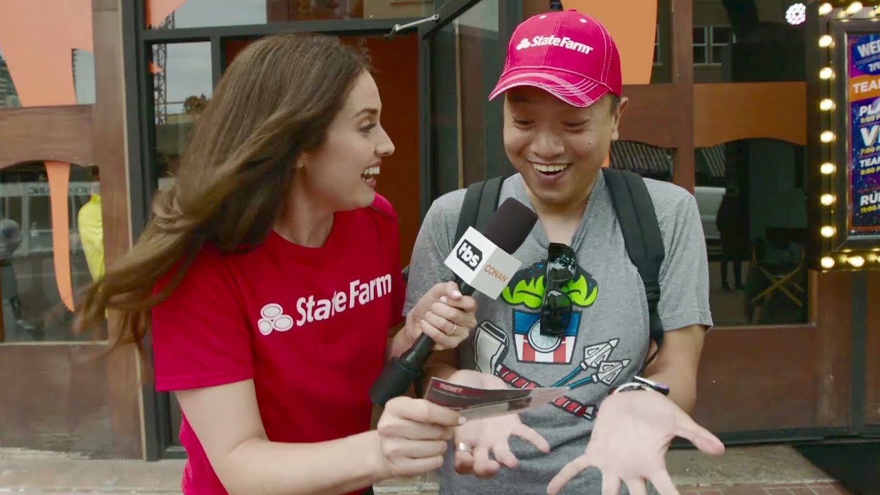 State Farm & CONAN Help Life Go Right In San Diego | Team Coco