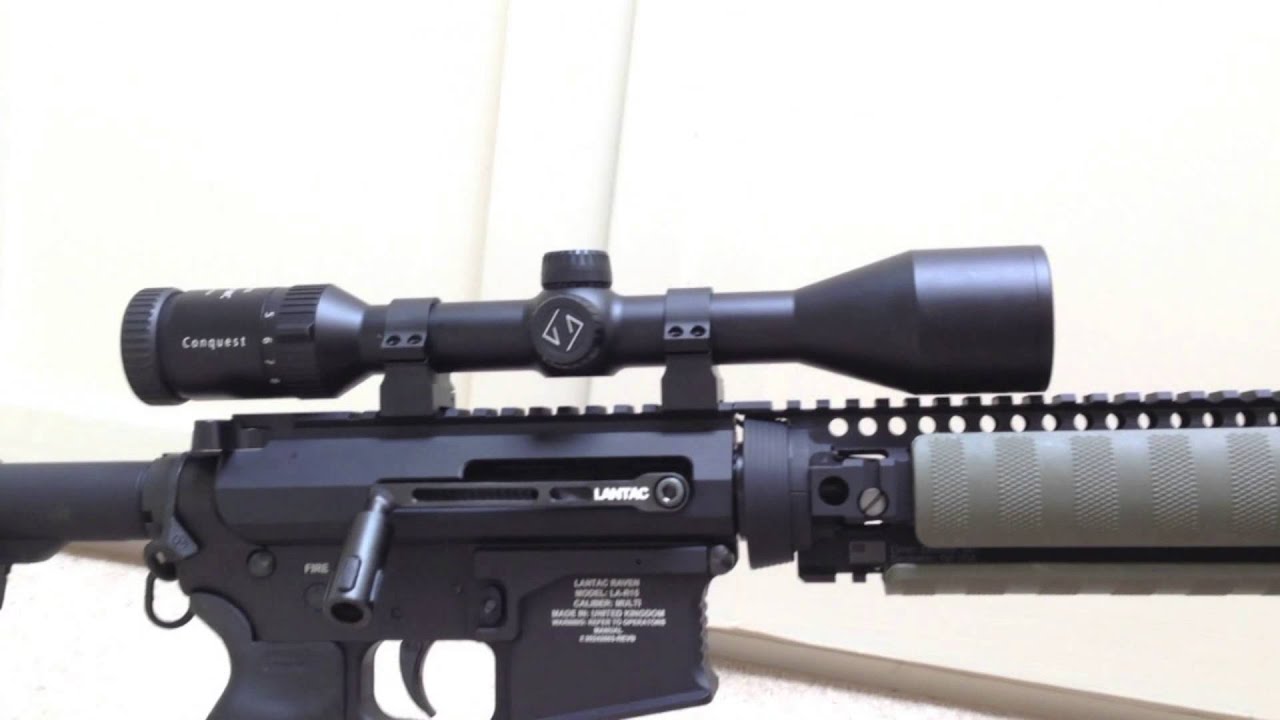 Straight pull AR 15
