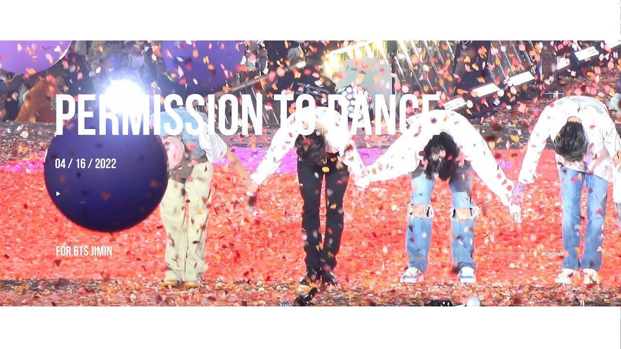 220416 PTD ON STAGE in LAS VEGAS - PERMISSION TO DANCE BTS JIMIN Focus｜방탄소년단 PTD 지민 직캠 (4K Fancam)