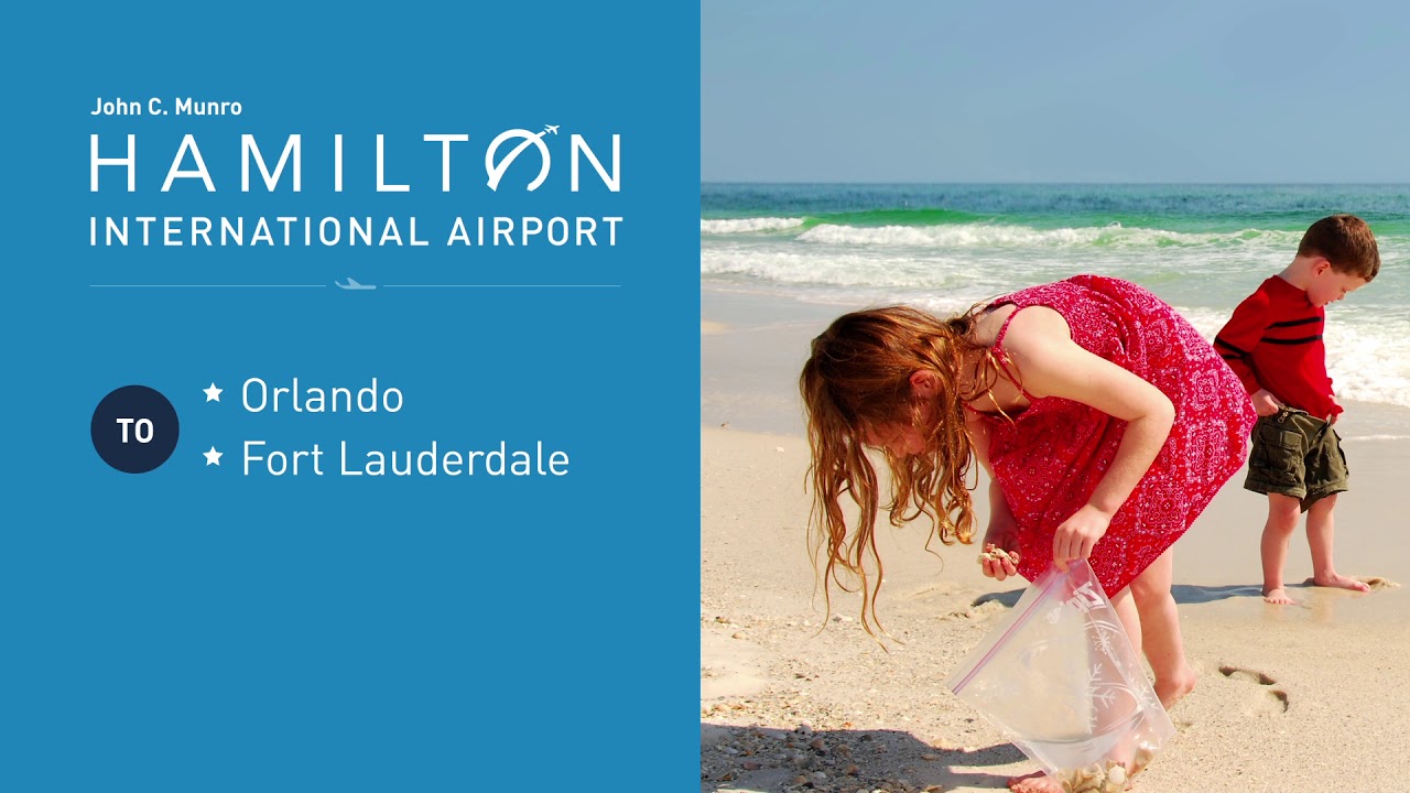Flights To The Florida From Hamilton International Airport
