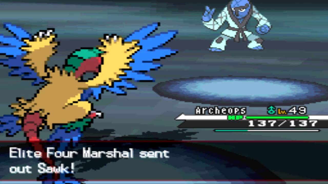 Pokémon White - Elite Four Marshal