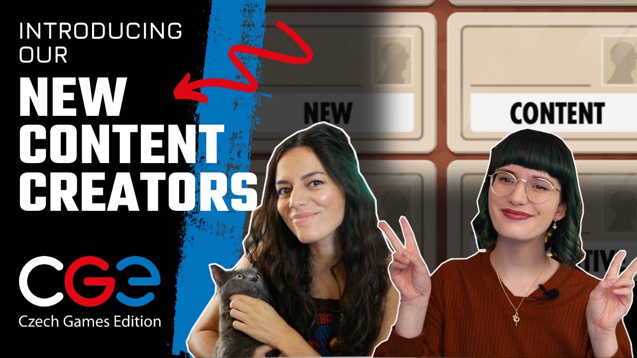 Introducing the new CGE's Content Creators!