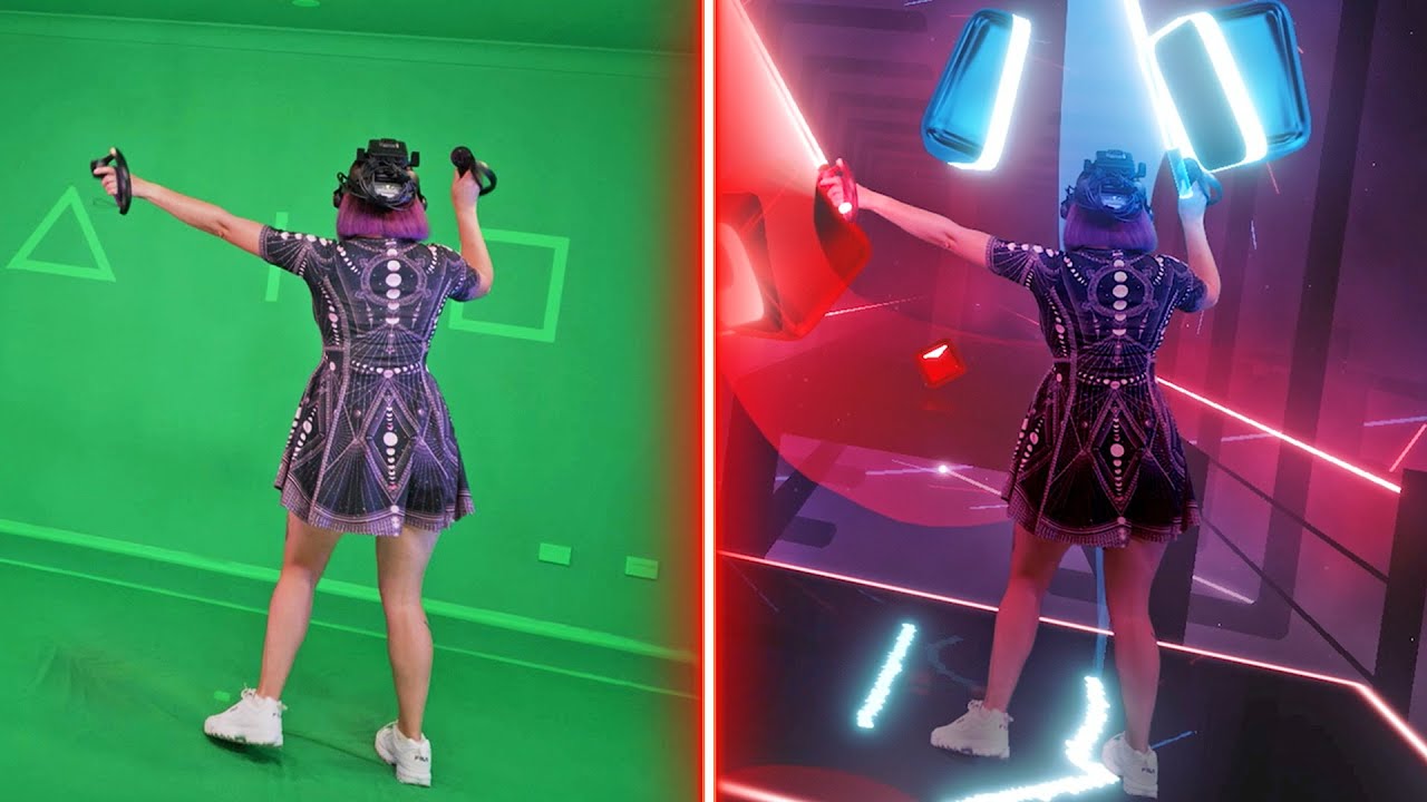 The COOLEST Beat Saber video I’ve ever filmed