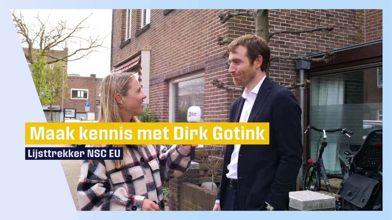 Dirk Gotink - Kandidaat 1 EU