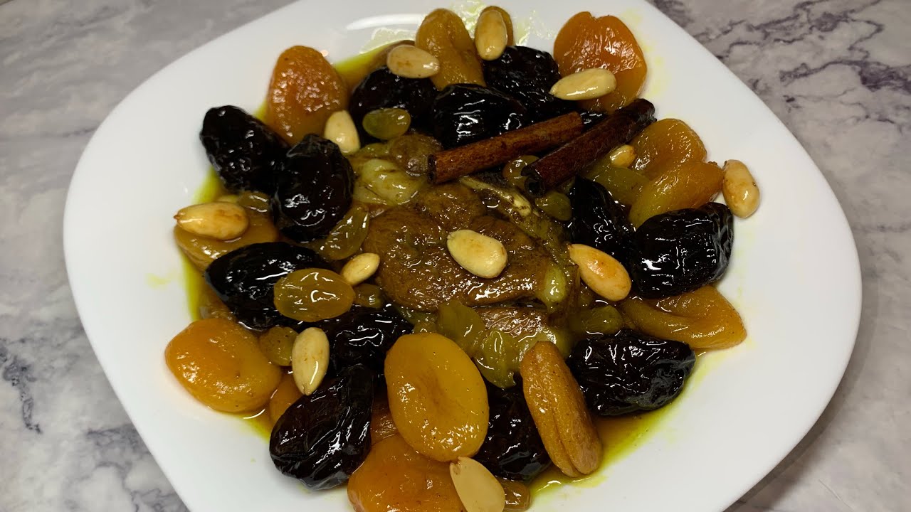 Tajine lham lahlou 🌙طاجين عين بقرة او لحم لحلو بمقادير مضبوطة 🇩🇿❤️ #tajinesucré #hlou #pruneaux
