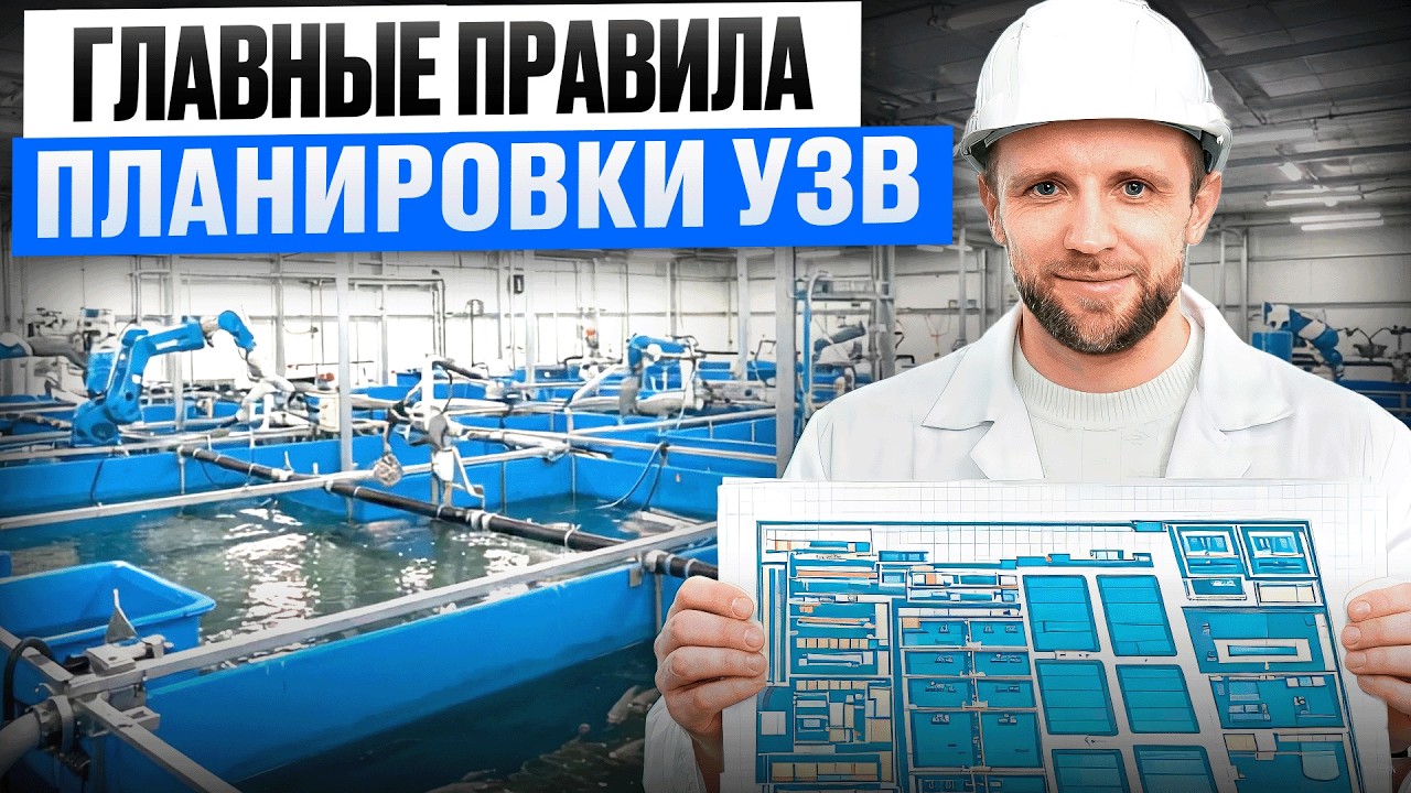 Без Аварий, Колхоза и Гибели РЫБЫ. Как Построить Ферму УЗВ Правильно?!