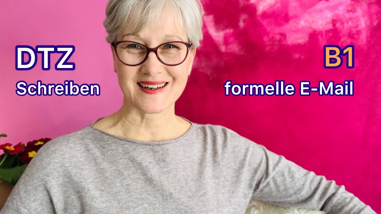 DTZ Mitteilung schreiben | formelle E-Mail | Hausverwaltung | B1 | Deutsch lernen