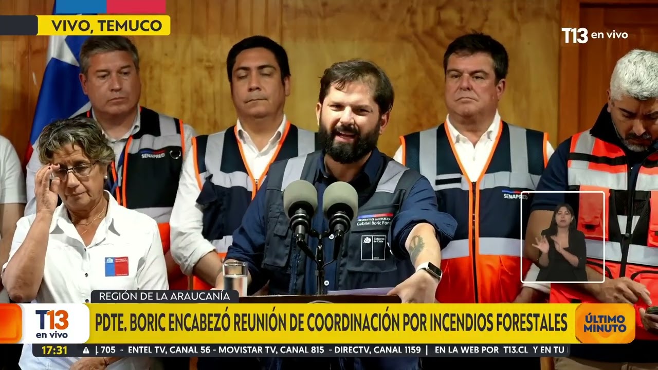 Boric informa inicio de instalación de viviendas de emergencia