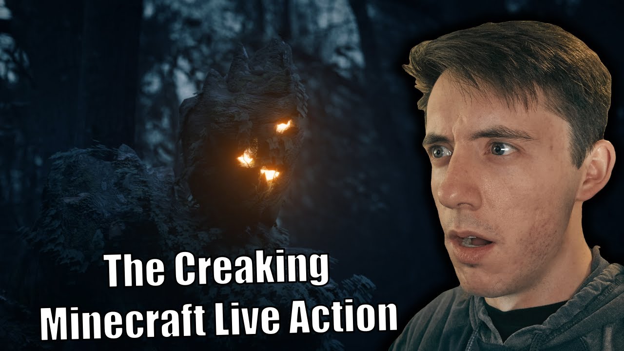 The Creaking Monsters Are Terrifying But Awesome! -The Creaking Minecraft Live Action REACTION