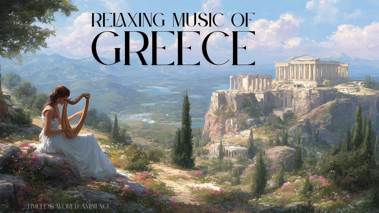 Ancient Greek Music Ambience | Relaxing Lyre & Pan Flute Instrumental for Meditation, Sleep & Focus