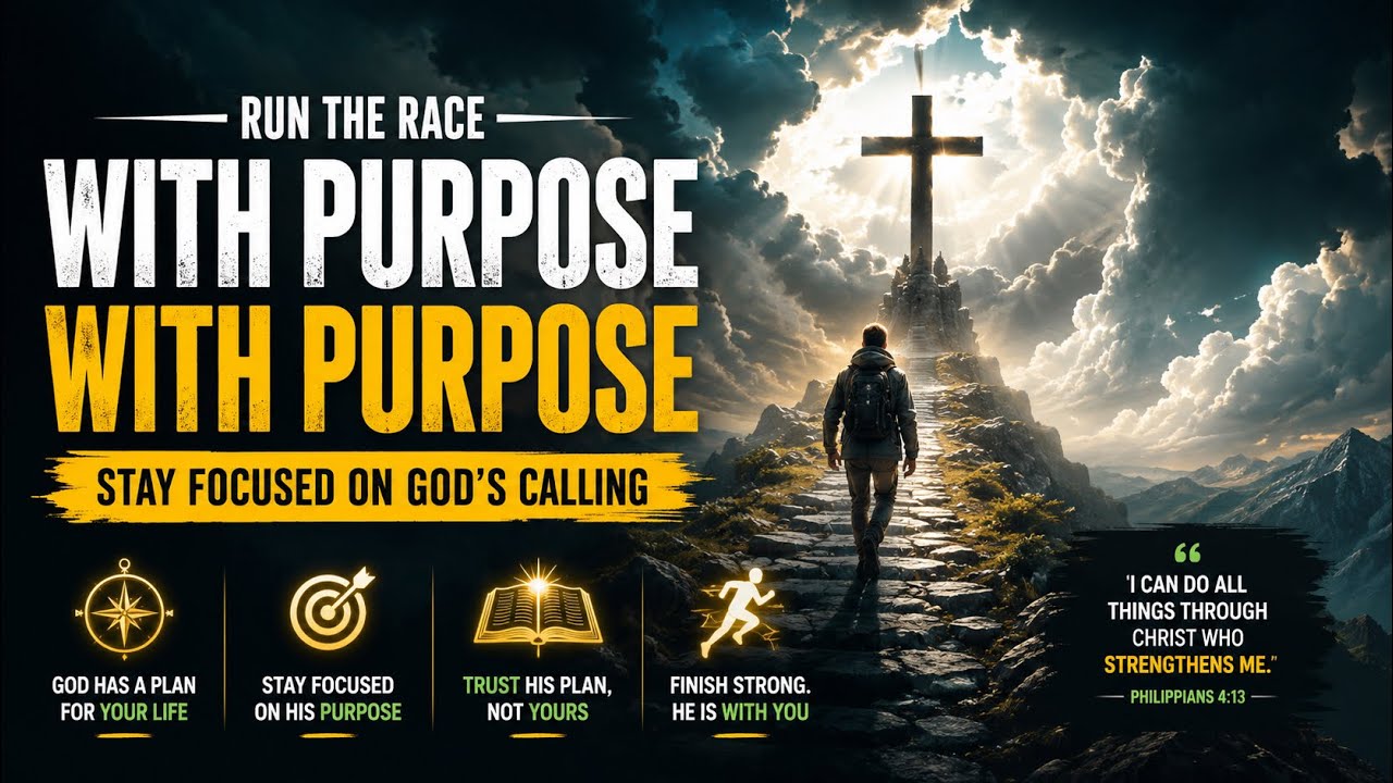 Run The Race With Purpose: Stay Focused On God&rsquo;s Calling | Christian Motivation & Inspiration