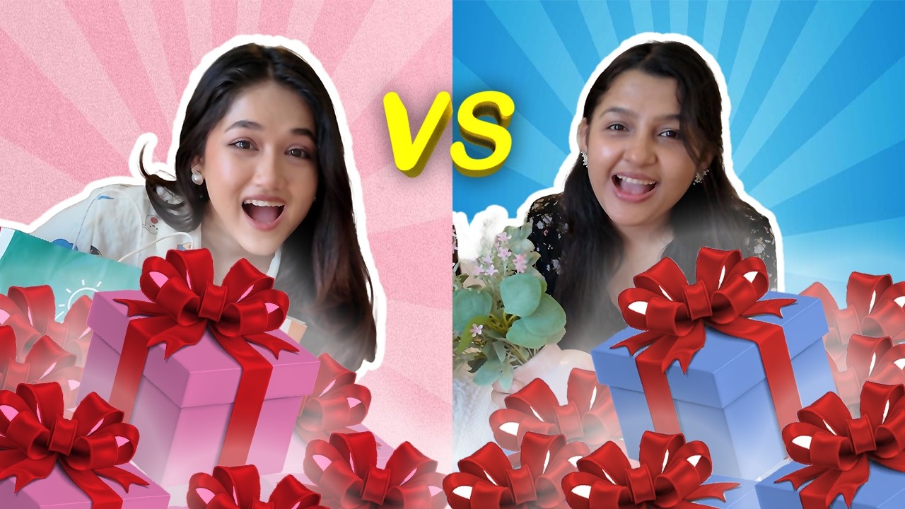 7 Color Challenge with My Sister 🌈💖 | Who Did It Better?