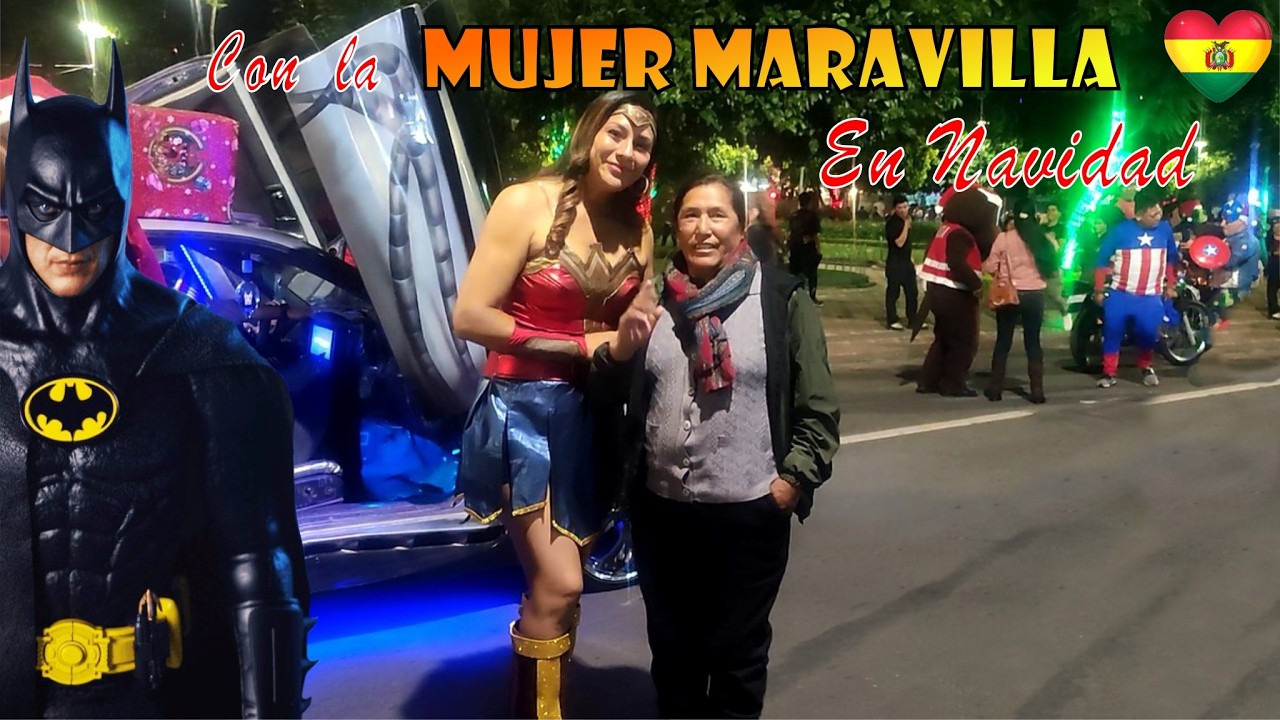 La Mujer Maravilla, comidas y graduación en Cochabamba.
