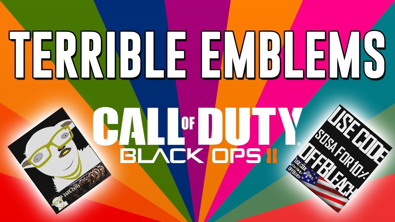 Terrible Emblems #19 (Funny Black Ops 2 Emblems!)