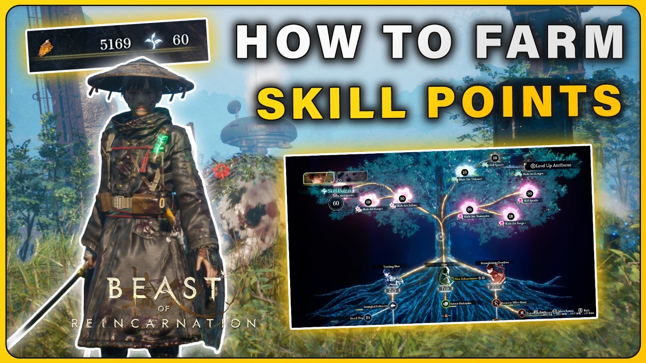 How to FARM Skill Points EARLY in Beast of Reincarnation