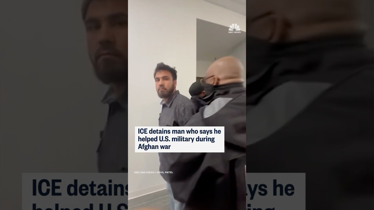 ICE detains man who says he helped U.S. military during Afghan war