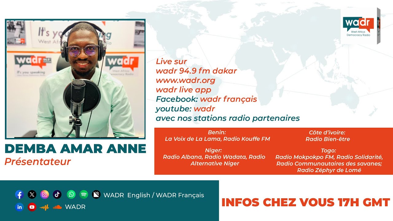 🔴🎥WADR INFO CHEZ VOUS TROSIEME EDITION 30/01/2026