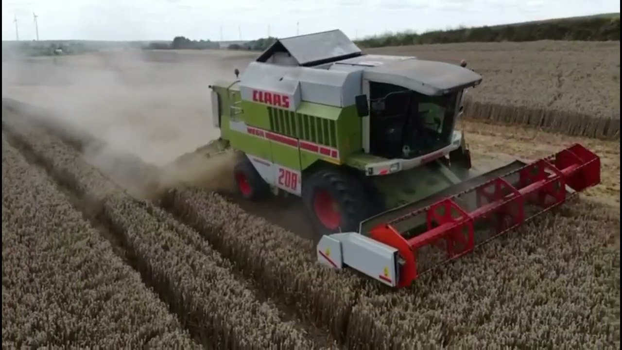 Żniwa 2024 Claas mega 208