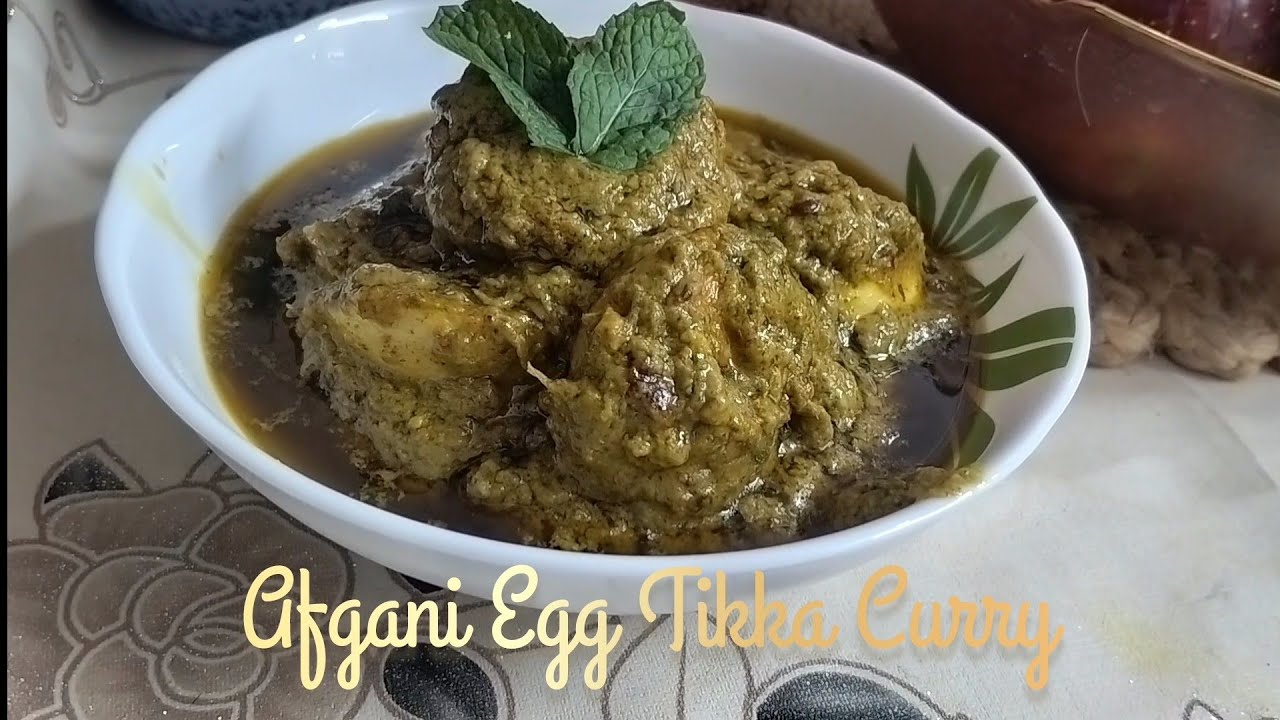 Afgani Egg Tikka Curry🧆 l must try recipe.....