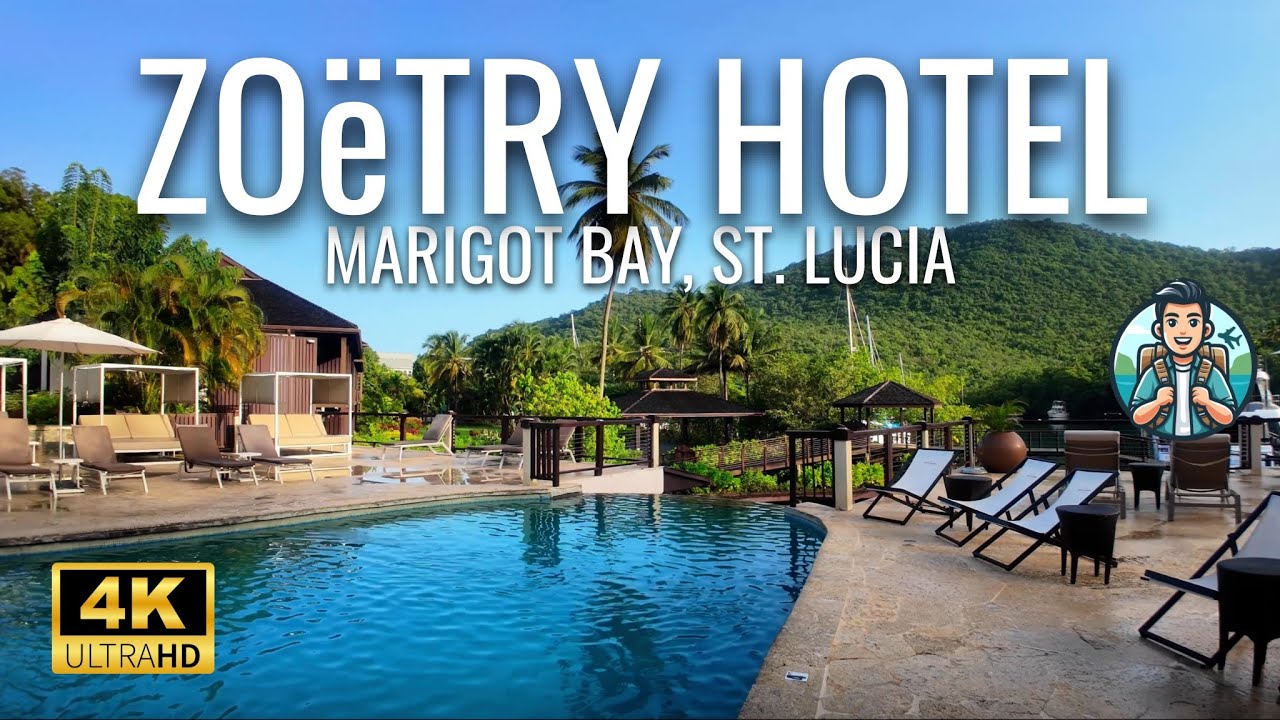 Zoëtry Hotel, Marigot Bay St. Lucia [4K] Property Walk Through