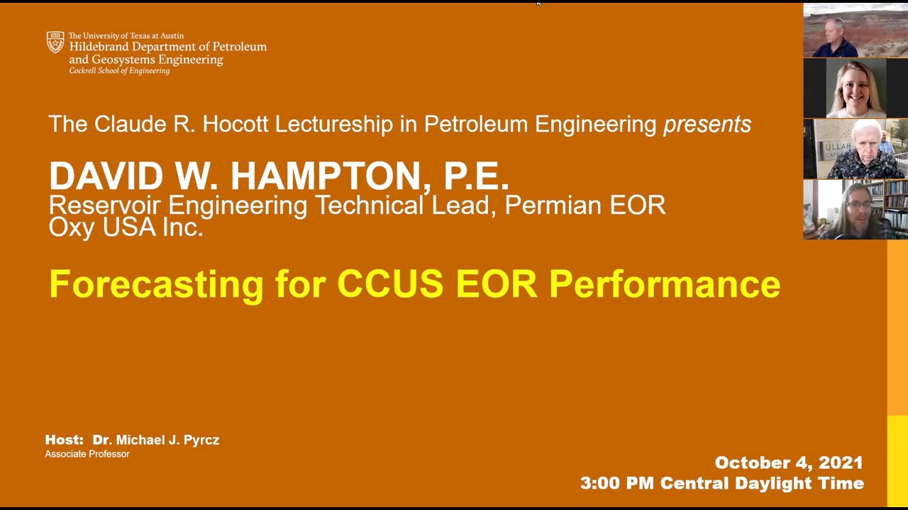 Grad Seminar Speaker-10-4-21- Forcasting  for CCUS EOR Performance