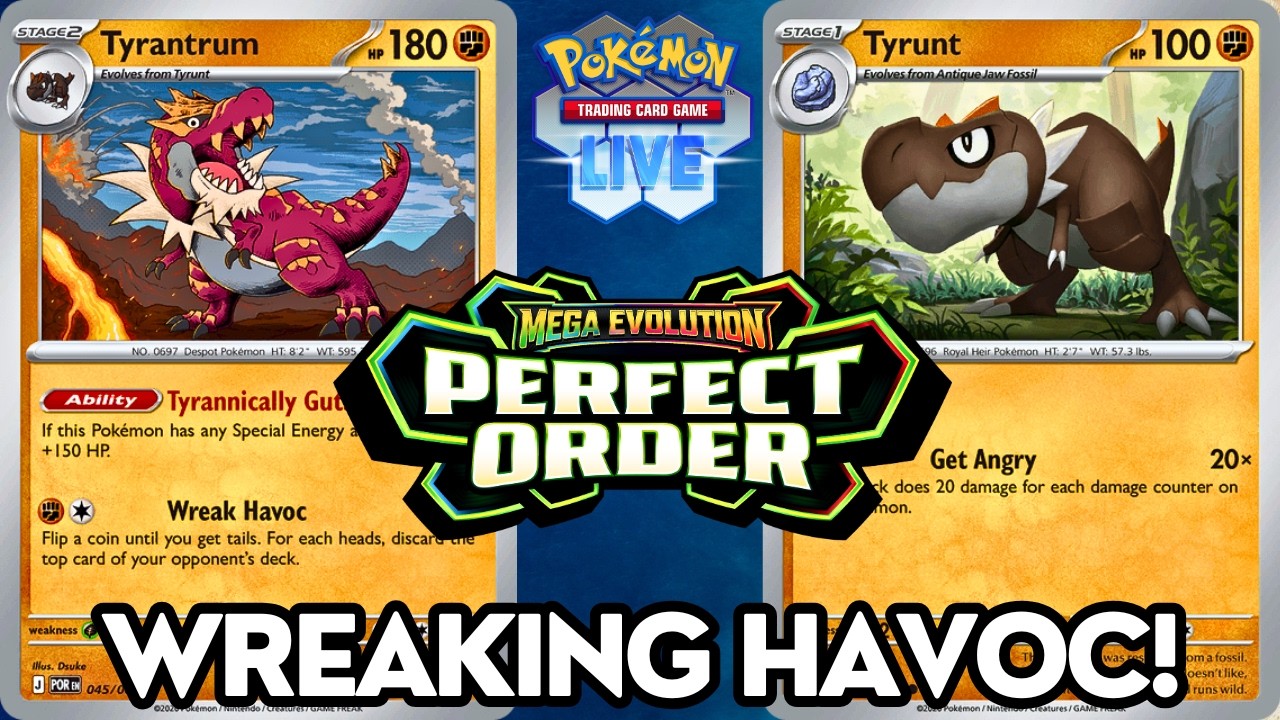 Tyrantrum is the best Fossil Deck on TCG Live!