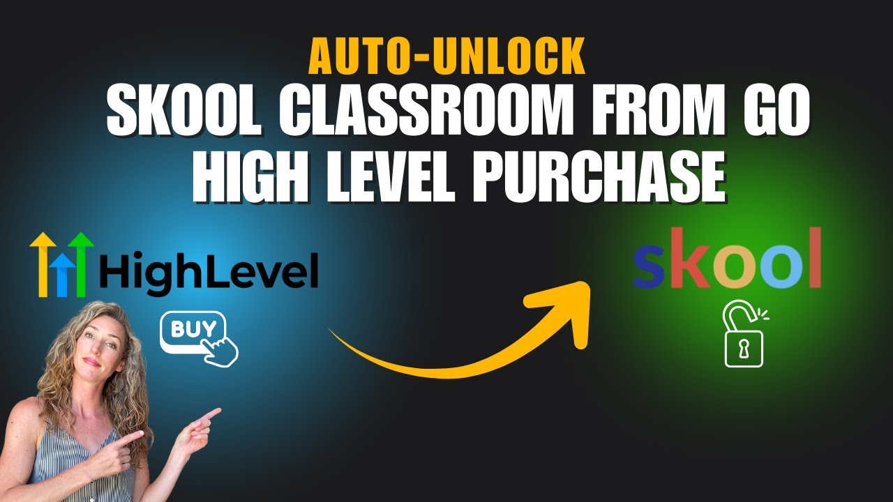 Auto-Unlock Skool Classrooms from GoHighLevel Sales (Using Zapier Webhook Tutorial)