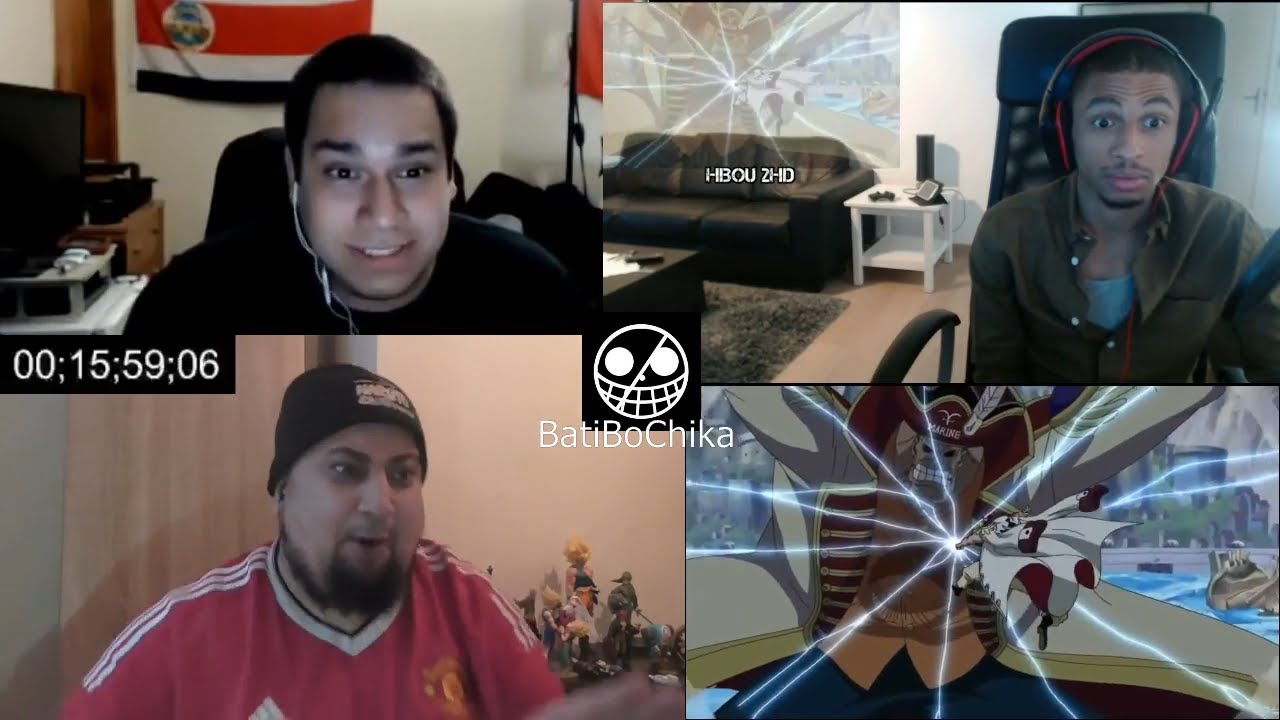 Whitebeard vs John Giant (Tilts Ocean) Reaction Mashup