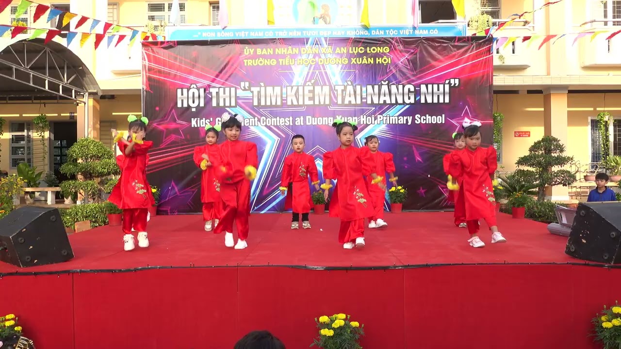 Tiết mục múa Tết Bình An - Lớp 1/1 - Trường Tiểu học Dương Xuân Hội ( An Lục Long, Tây Ninh)