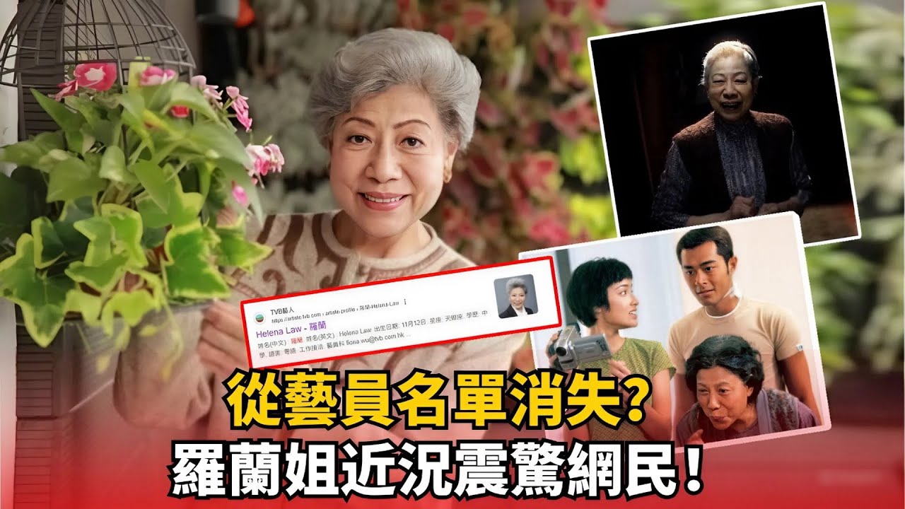 TVB台慶劇《金式森林》羅蘭姐演技封神！眼利網民驚爆：80年影后竟從藝員名單「消失」？她是否已低調離巢？