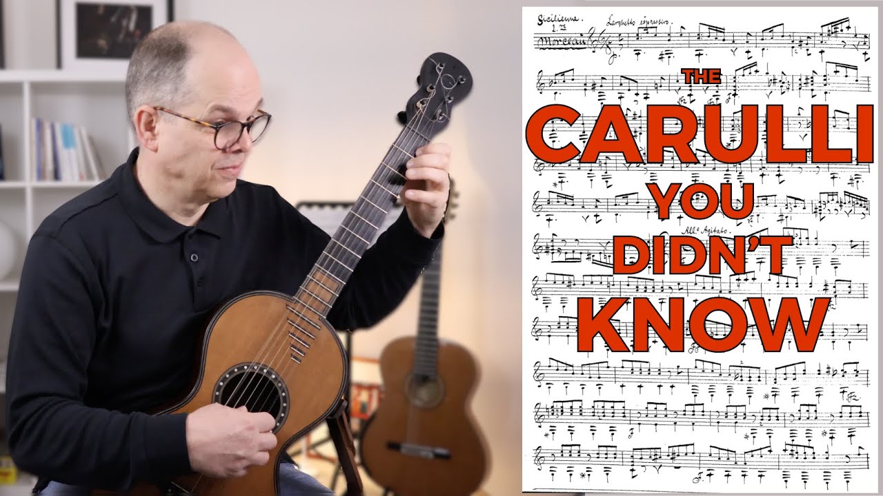 A Concert Exercise For Classical Guitar by Ferdinando Carulli from Op. 114