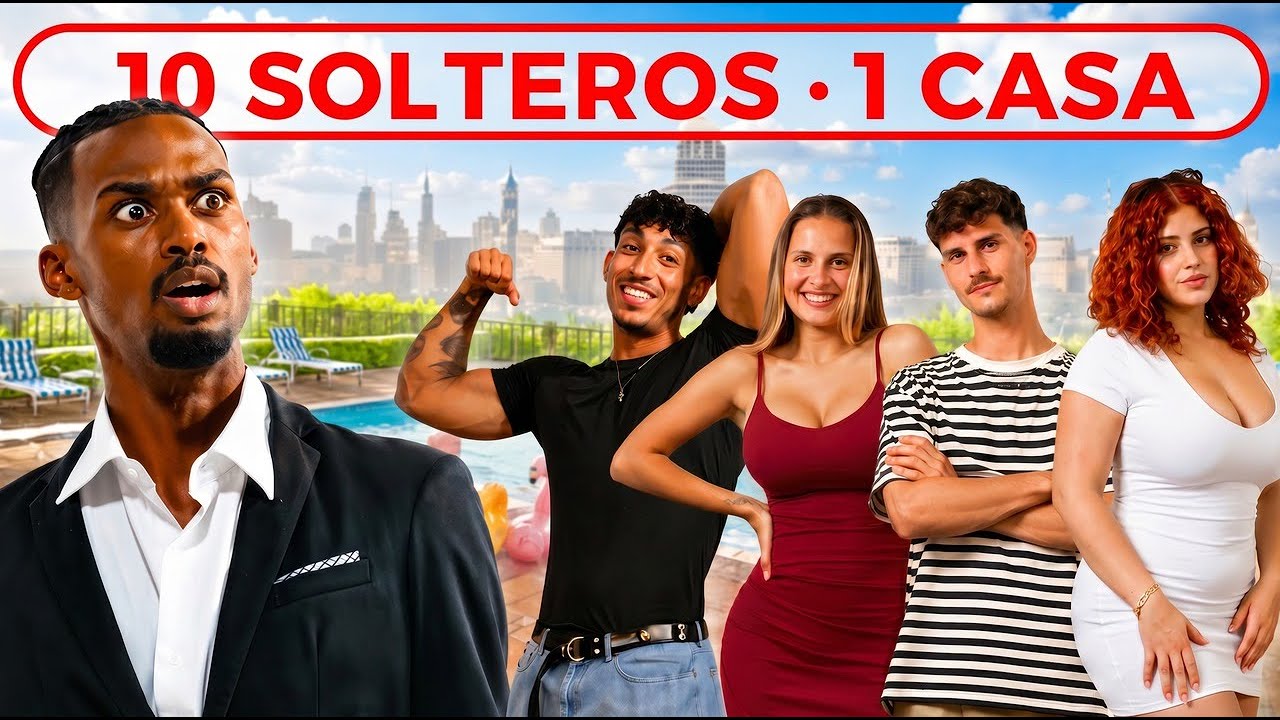 10 SOLTEROS en una CASA por 4 D&Iacute;AS