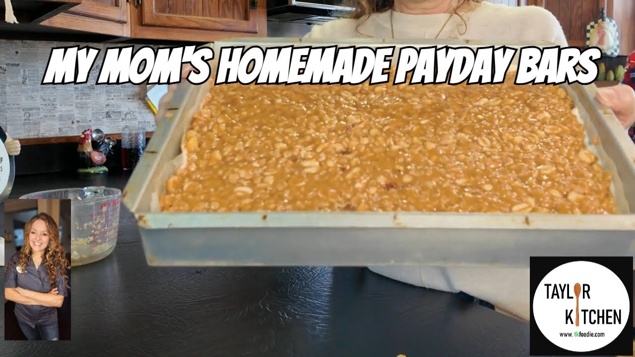 My Mom's Million Dollar Payday Bar Recipe Finally Revealed!