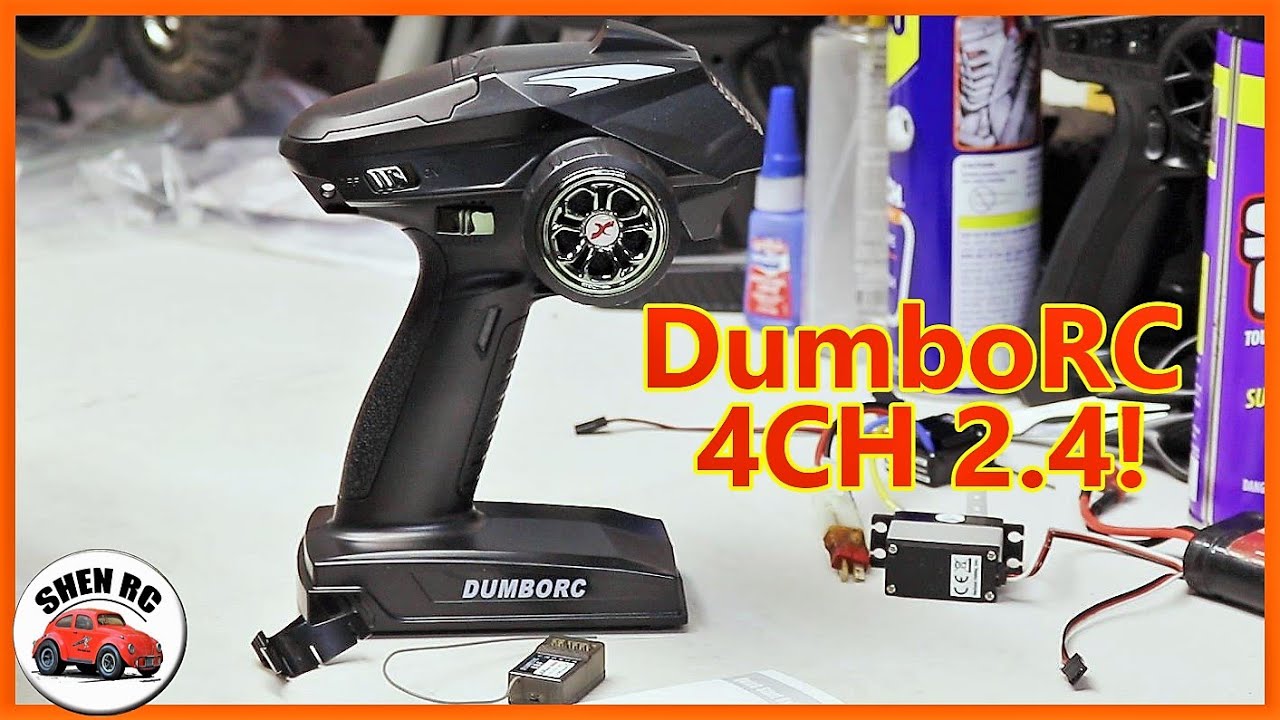 DUMBORC X4 2.4GHz 4-Channel RC Radio Transmitter