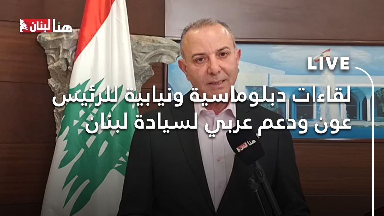 لقاءات دبلوماسية ونيابية للرئيس عون ودعم عربي لسيادة لبنان
